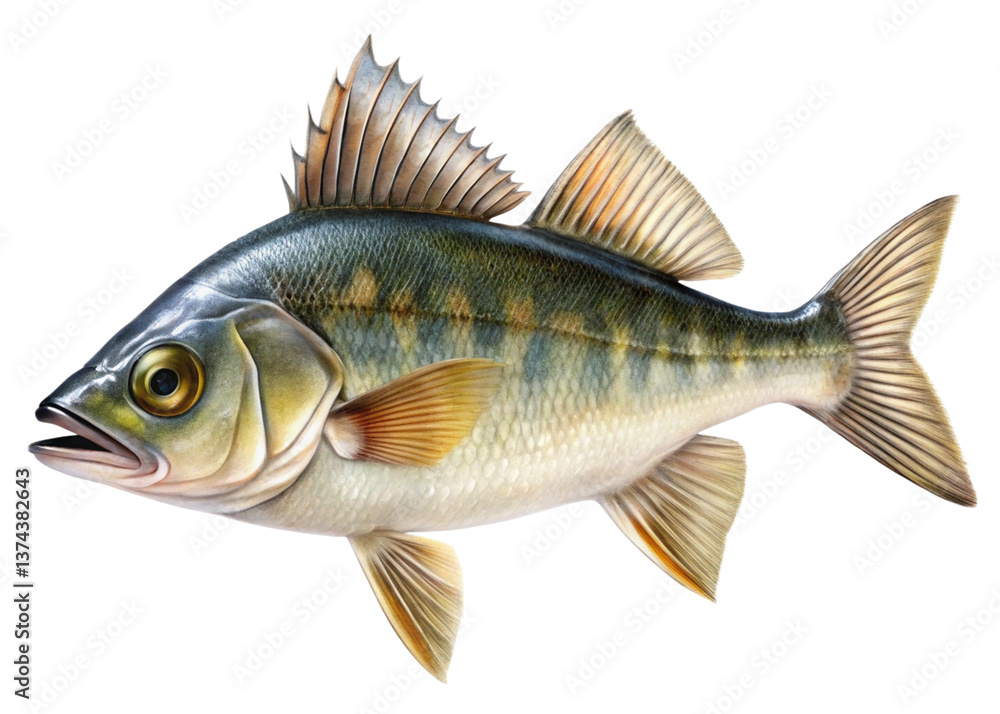 fish on a white background fish on a white background