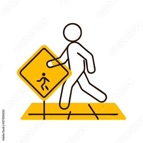 walking  route icon