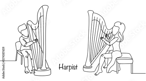 Harpist