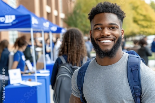 Networking opportunities abound at university career fair as students connect with potential employers and explore internships