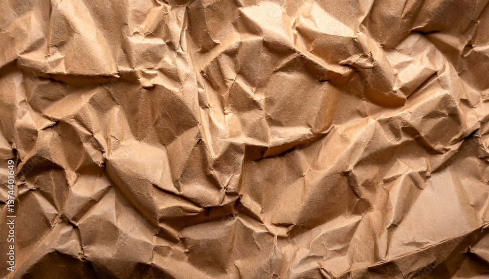 crumpled brown paper texture crumpled brown paper texture