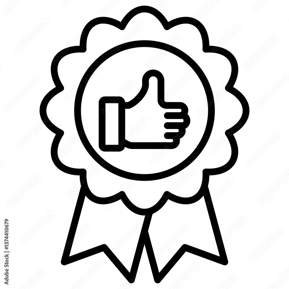 Quality Outline Icon Quality Outline Icon