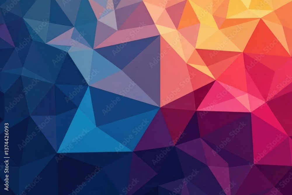 Obraz premium Subtle geometric shapes forming a continuous design, surface, art, texture