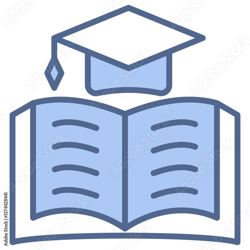 Academic Blue Icon