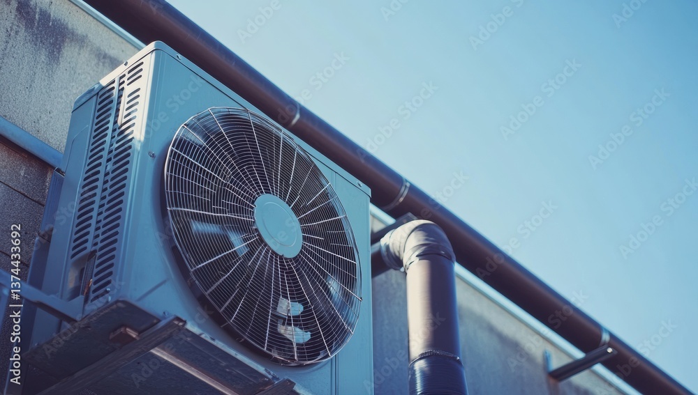 Naklejka premium air conditioning system