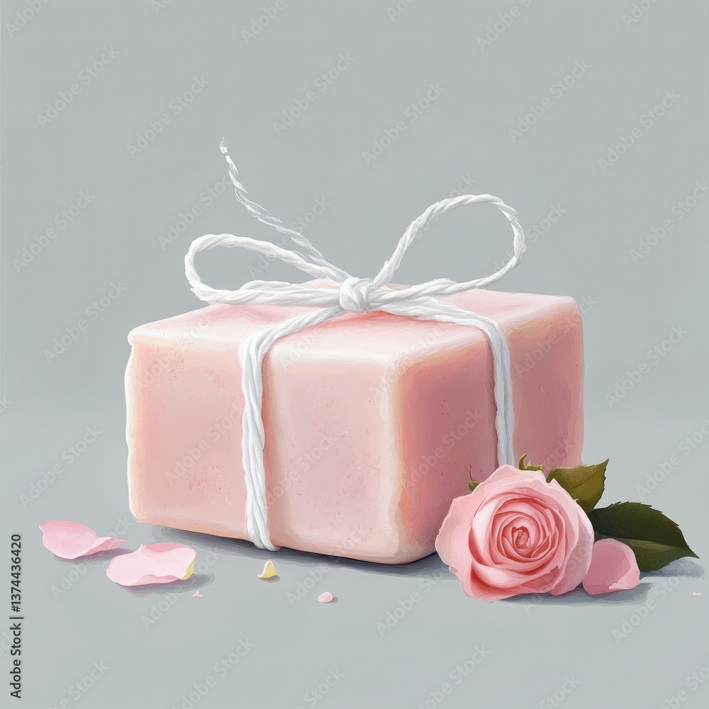 soap and rose petals soap and rose petals