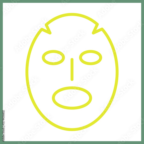 Face Mask Icon Design