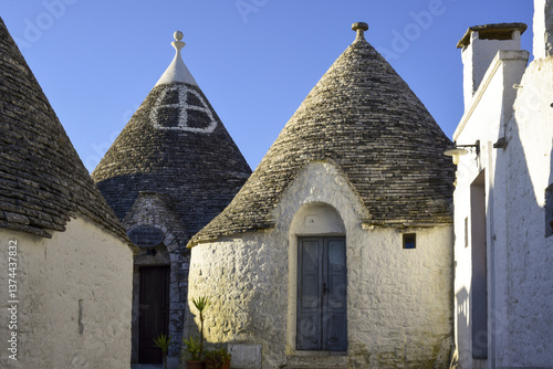 Trullo, Trulli, Alberobello, Apulien, Italien