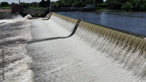 dam on the river