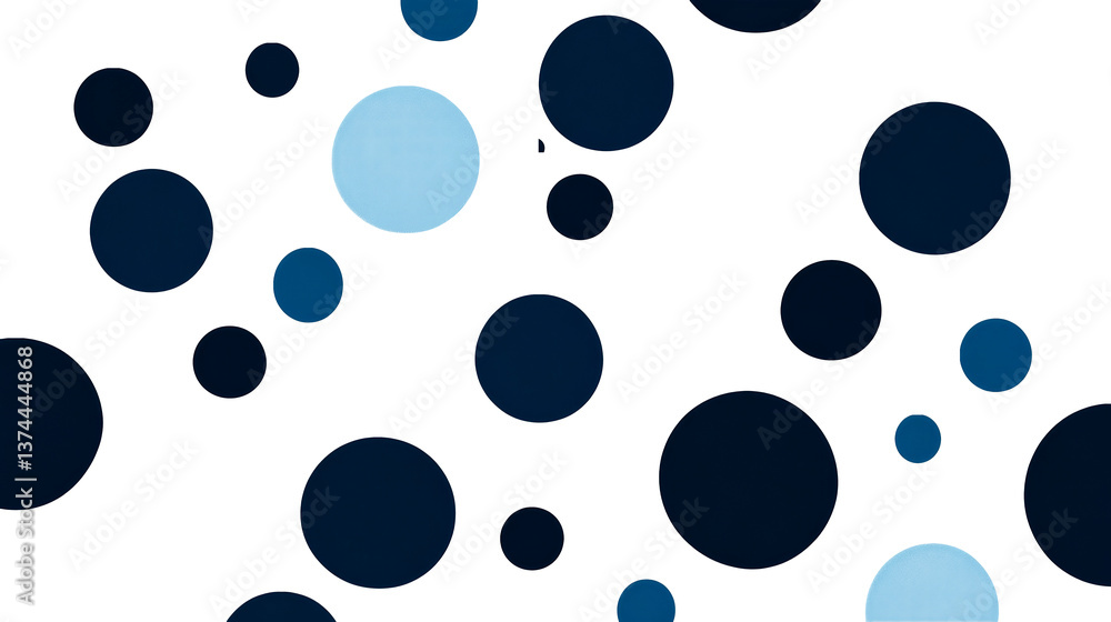 Blue circles on a black background with light blue circles, cut out transparent Blue circles on a black background with light blue circles, cut out transparent