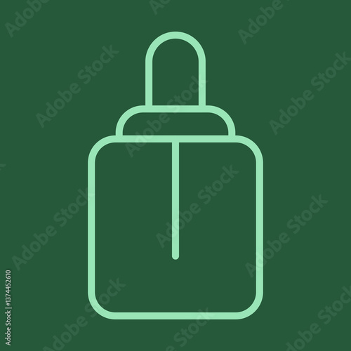 Face Serum Icon Design