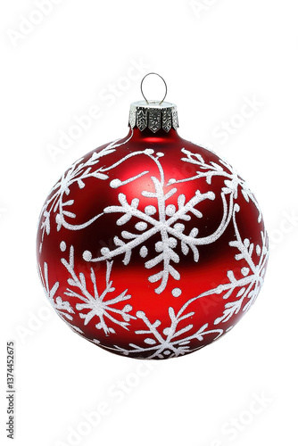Isolated Red Ornament