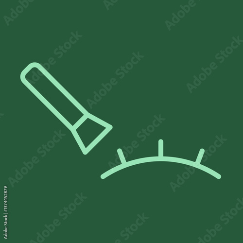 Eyebrow Gel Icon Design