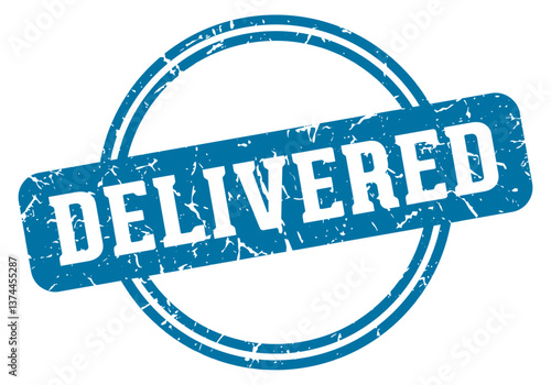 delivered stamp