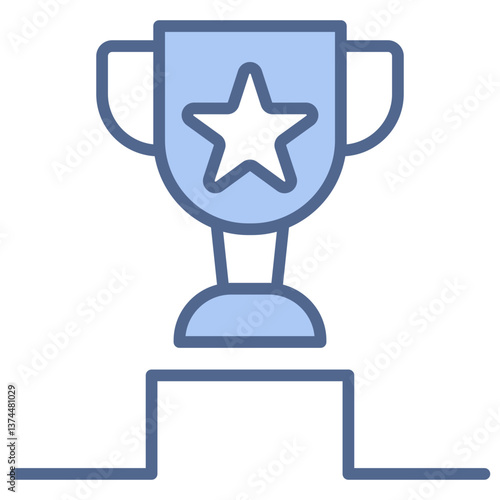 Competition Blue Icon