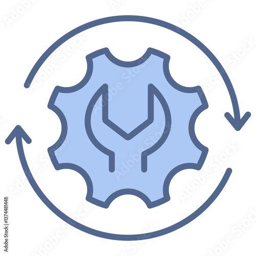 Process Blue Icon