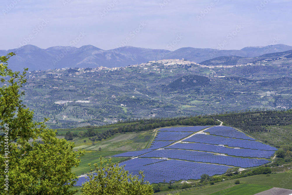 Solar Farm, Sicignano degli Alburni, Italien