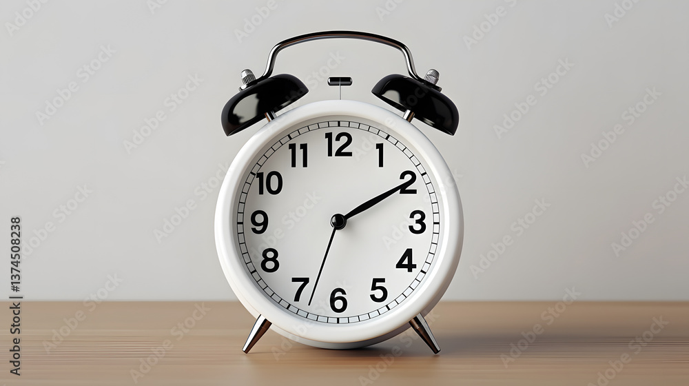 Time Never Stops: The Classic Alarm Clock Time Never Stops: The Classic Alarm Clock