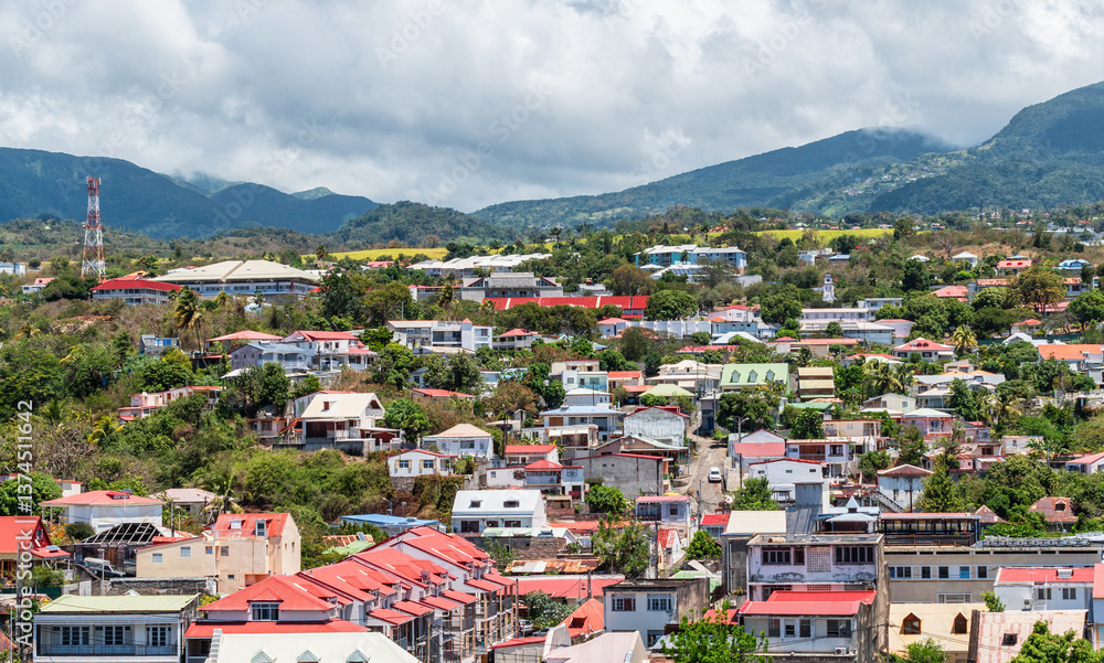 Basse-Terre Cityscape in Guadeloupe