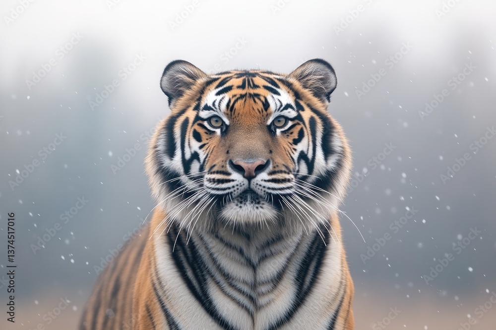 capture close-up photo of majestic siberian tiger its piercing gaze conveying raw power and captivating strength amidst capture close-up photo of majestic siberian tiger its piercing gaze conveying raw power and captivating strength amidst