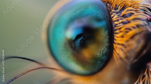 Close-up of an insect eye