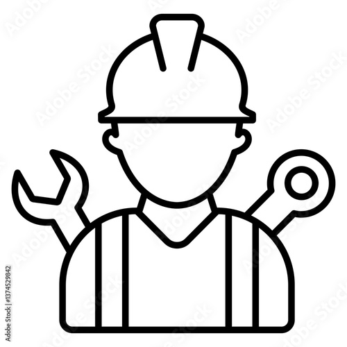 Labour Outline Icon