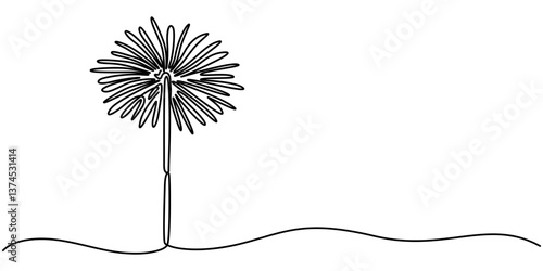 One continuous single drawn line art doodle line, sparkler, firework, hand, celebration, fire. isolated image hand-drawn contour on a white background., Sparklers burning in continuous line art drawin