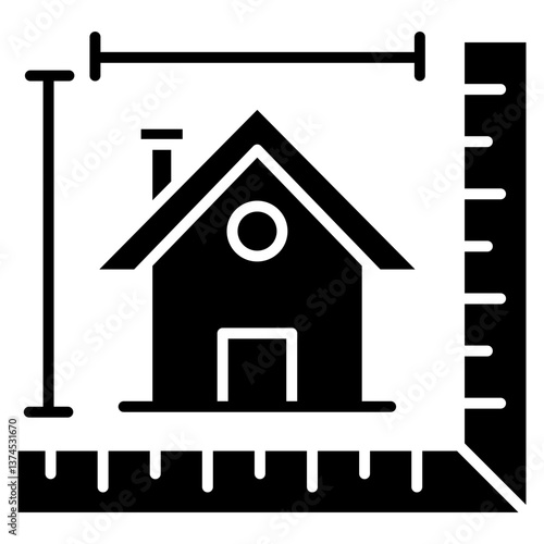 Measurement Glyph Icon