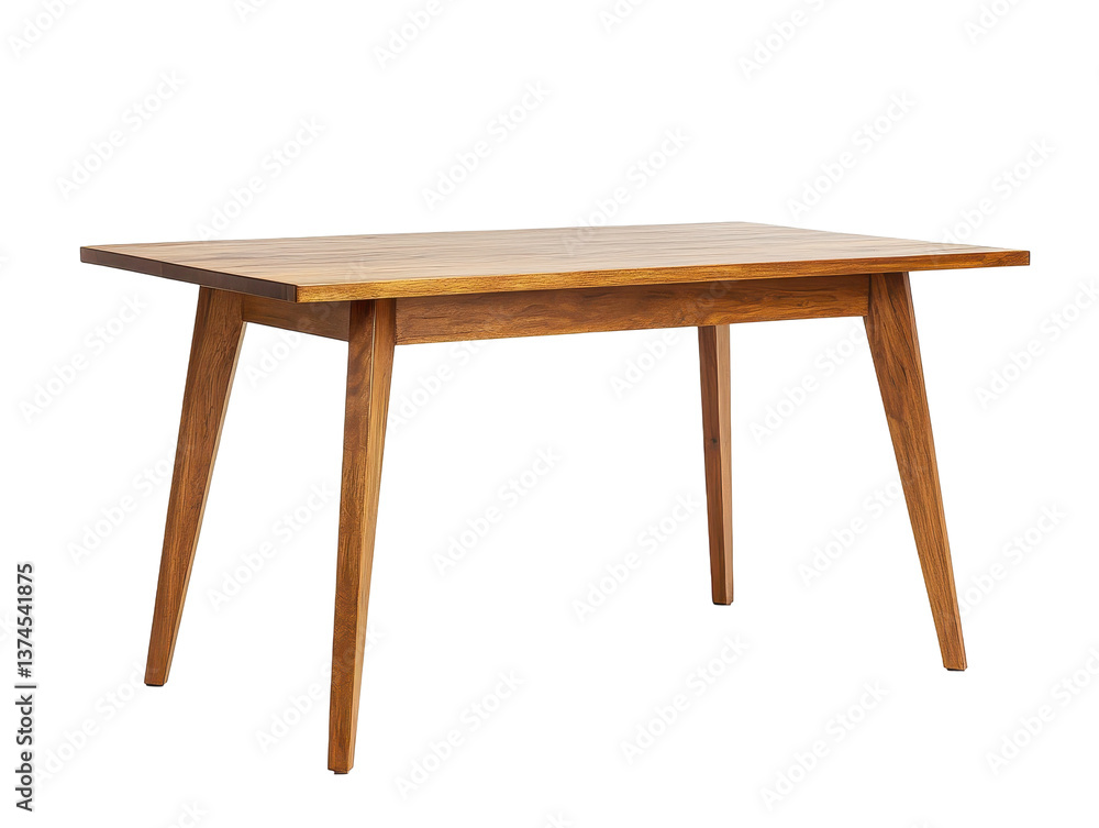 Isolated Wooden Dining Table Isolated Wooden Dining Table