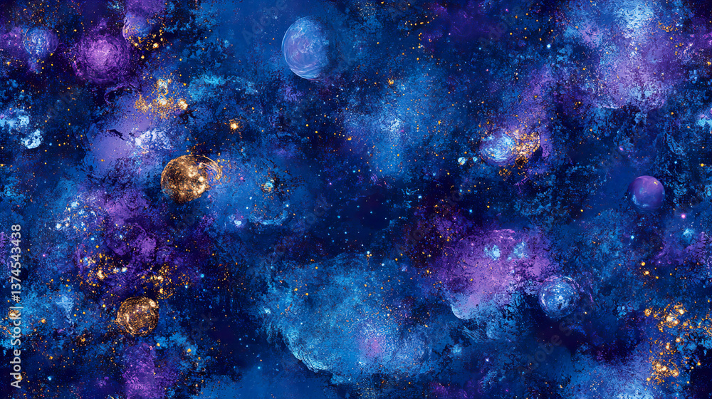 Seamless Galaxy Pattern, Stunning Space Digital Design, Cosmic Background Texture, Celestial Surface Print, Deep Universe Repeat, Modern Galaxy Wallpaper, Dark Space Textile.
Seamless Galaxy Pattern, Stunning Space Digital Design, Cosmic Background Texture, Celestial Surface Print, Deep Universe Repeat, Modern Galaxy Wallpaper, Dark Space Textile.