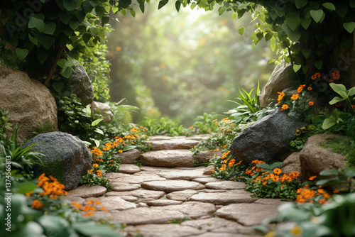 A transition scene depictin...