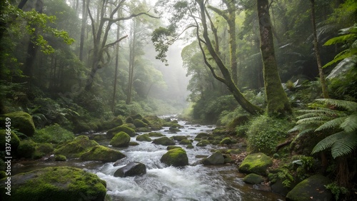 waterfall in the forest