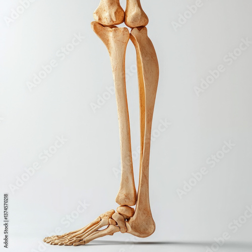 human bone isolated