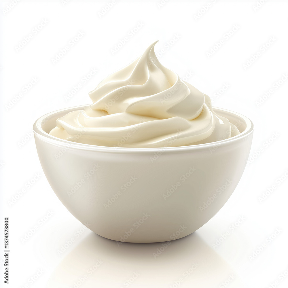 yogurt isolated yogurt isolated
