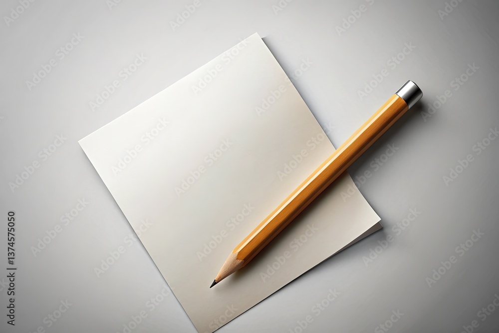 Paper and Pencil PNG Image for Digital Design Paper and Pencil PNG Image for Digital Design