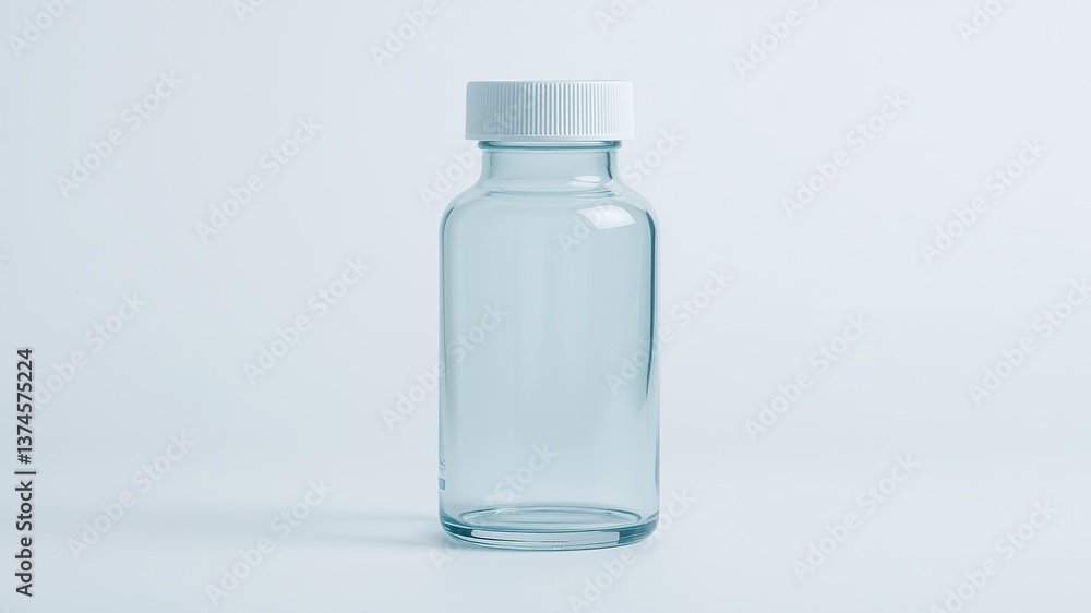 Pharmaceutical Glass Container - Clean and Modern Design Pharmaceutical Glass Container - Clean and Modern Design
