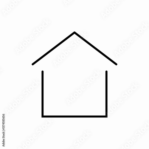 Home house icon vector sign