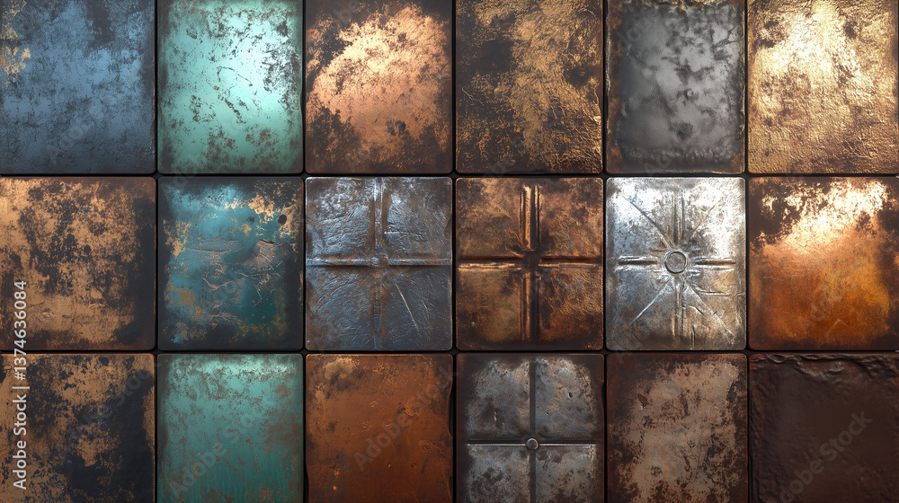 Naklejka premium old wood texture