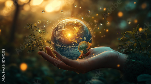 Global conservation protects the environment and promotes sustainability by reducing pollution, using clean energy, planting trees, and conserving resources to fight climate change.