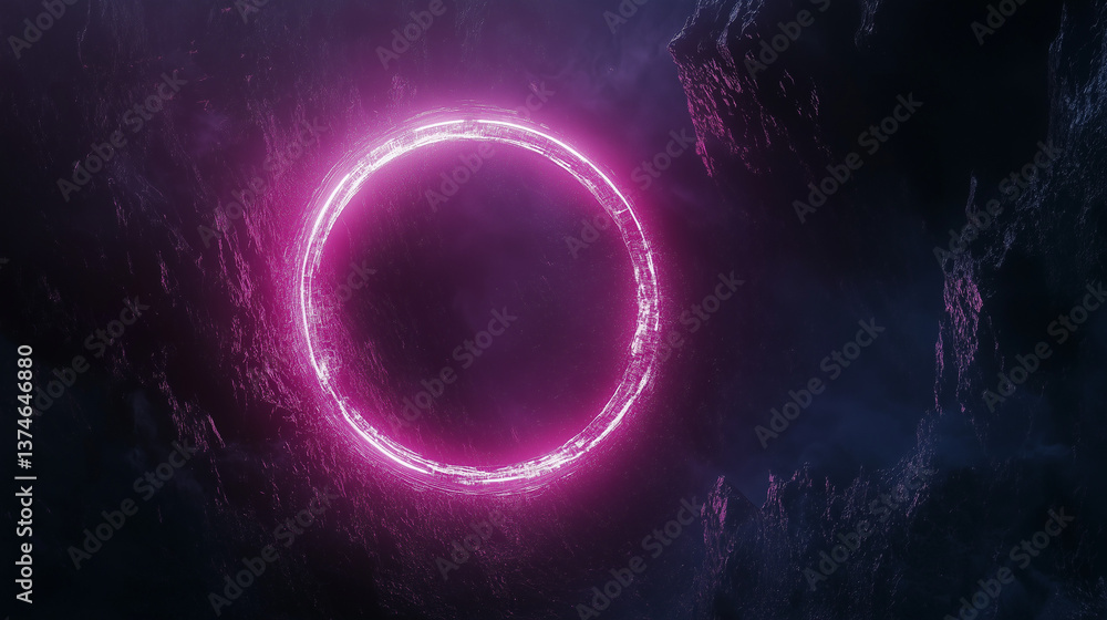 Obraz premium abstract background with glowing lights