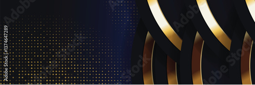 banner Abstract vector background board for text and message design modern