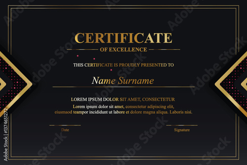 Formal Certificate of Excellence (6)