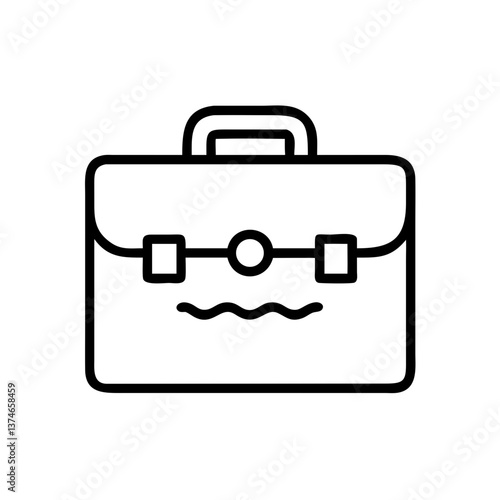 Heat Briefcase Icon