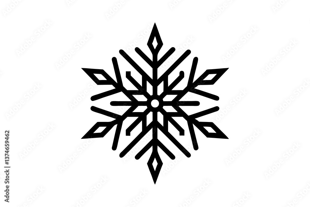 snowflake vector illustration snowflake vector illustration