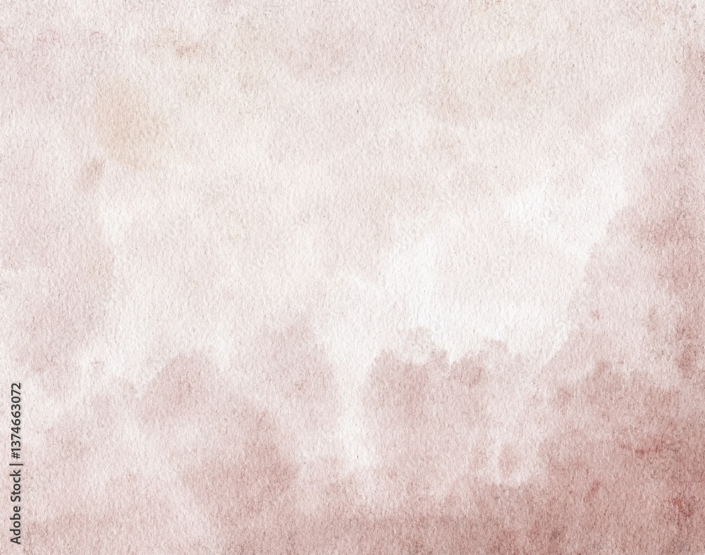 Abstract brown watercolor stain for background. Watercolor texture artistic texture used as being an element in the decorative design of header background, card, cover, template, or banner.