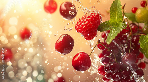 red currant close up