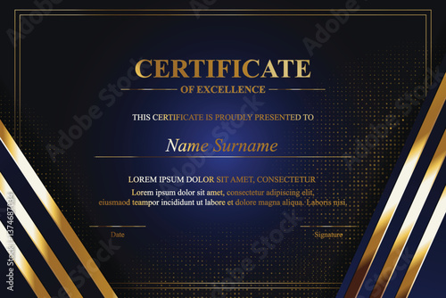 Formal Excellence Certificate Template (2)