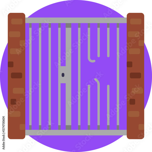 Prison Escape: An icon representing the act of escaping from prison, often depicted with bars and a person breaking free.