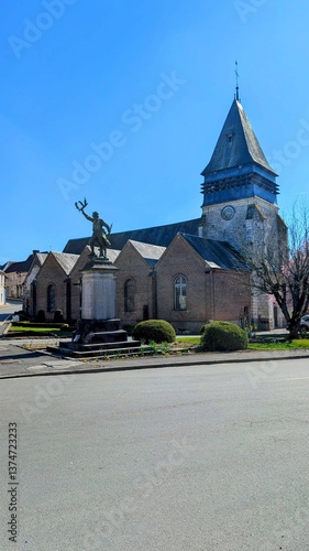 Obraz na płótnie SONGEONS (Oise) w salonie