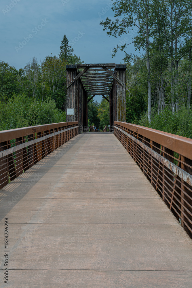 Railroad Bridge Park in Sequim, WA